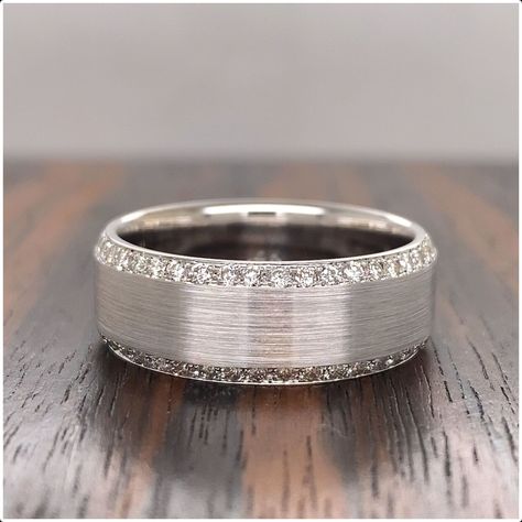 Wedding Bands For Men Diamond, Men’s Rings With Diamonds, Diamond Male Wedding Band, Gold Engagement Rings Men, Mens Eternity Diamond Band, Diamond Wedding Ring Men, Man’s Wedding Ring, Male Diamond Wedding Bands, Mens Wedding Rings Silver Diamonds