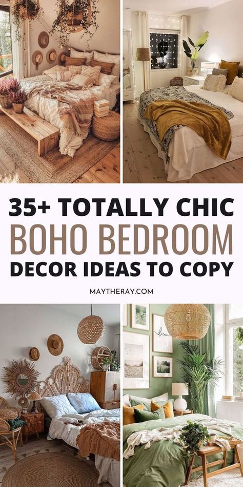 Bedroom Ideas Bohemian, Drawing Room Decor, Boho Style Bedroom, Diy Boho Decor, Boho Chic Bedroom, Boho Room Decor, Bohemian Bedroom Decor, Estilo Boho Chic, Trendy Aesthetic