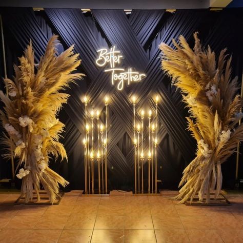 Gala Night Decoration, Gatsby Event, Great Gatsby Theme, Hollywood Event, Gatsby Theme, Prom Decor, Wedding Planning Decor, Wedding Design Decoration, Stage Backdrop