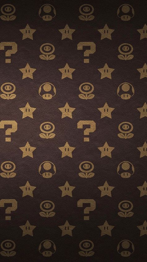 Super Mario brothers Louis Vuitton print pattern Mario Wallpaper, Wallpaper Website, Attractive Wallpapers, Iphone 5 Wallpaper, Super Mario Art, Super Mario World, Nintendo Art, Technology Wallpaper, Super Mario Brothers