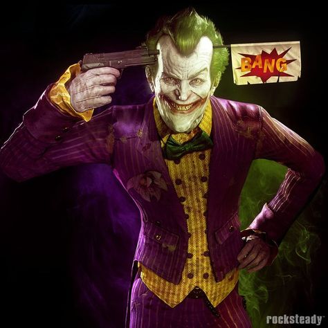 Joker Arkham Knight, Batman Arkham Knight Joker, Joker Scars, Batman Arkham Games, Batman Arkham Series, Joker Arkham, Arkham Games, Gotham Joker, Batman Arkham Asylum