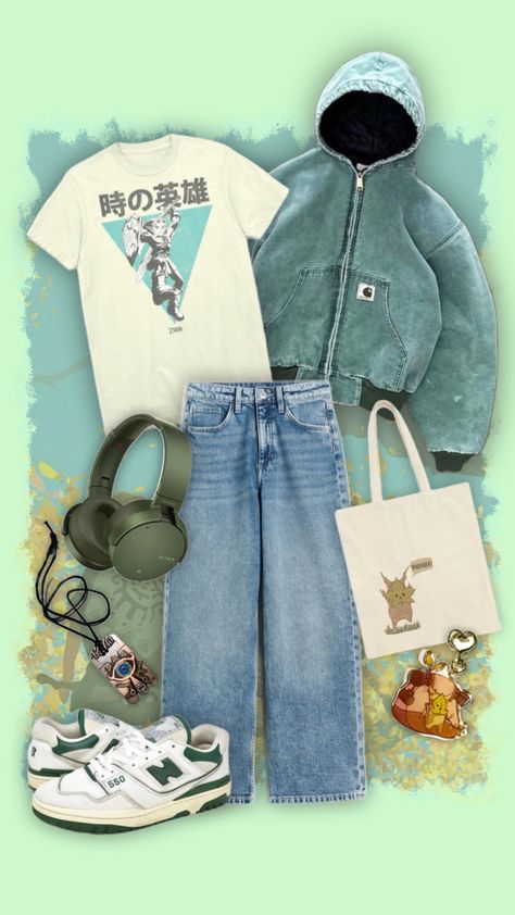 loz inspired outfit #outfit #outfitinspo #zelda Zelda Outfits, Weird Clothes, Funky Outfits, Inspired Outfits, Aesthetic Outfits, Legend Of Zelda, Outfits Aesthetic, Your Aesthetic, Creative Energy