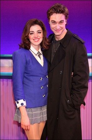 Veronica And Jd Cosplay, Heathers Playbill, Heathers The Musical Behind The Scenes, Veronica Heathers Musical, Heather Musical, Veronica Sawyer Musical, Veronica And Jd, Heathers Broadway, Jd Heathers Musical