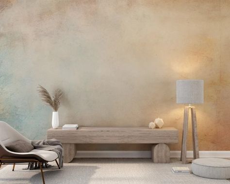 Luxury Modern Venetian Wallpaper Faux Texture Decorative Paint Boho Wall Art Stucco Plaster Living Room 568 - Etsy Romania Plaster Living Room, Boho Beach Home, Decorative Paint Finishes, Bohemian Style Living Room, Boho Wand, Classic Wallpaper, Matte Fabric, Venetian Plaster, Beautiful Wallpaper