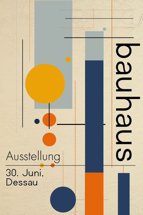 Bauhaus Art Movement, Timeless Graphic Design, Post Modernism Art, German Graphic Design, Bauhaus Illustration, Bauhaus Fashion, Bauhaus Design Poster, Bauhaus Typography, Bauhaus Graphic Design