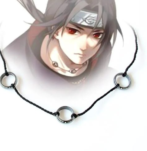 Itachi Necklace, Naruto Jewelry, Modele Impression 3d, Itachi Anime, Anime Necklace, Cosplay Necklace, Accessories Anime, Anime Earrings, Naruto Uchiha