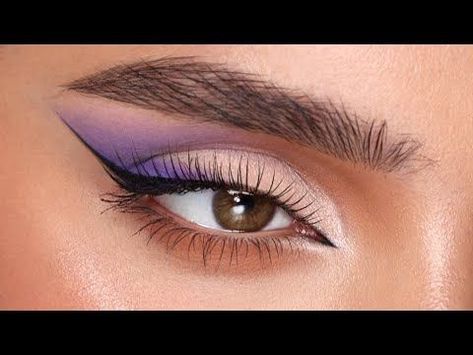 Lavender Eye Makeup, Lilac Eye Makeup, Lilac Makeup, Bday Makeup, Sweet 16 Makeup, Eyes Liner, Eyeshadow Liner, Prom Makeup For Brown Eyes, Purple Eyeshadow Looks