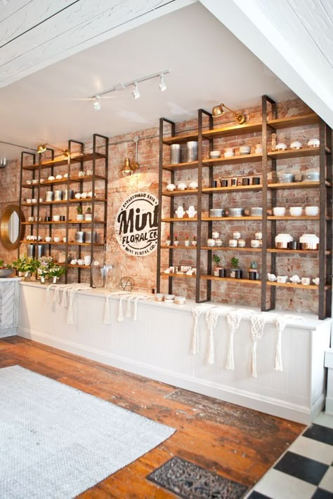 Inside Store Design, Local Store Design, Country Store Design, Small Country Store Ideas, Wellness Store Design, Rustic Store Design, Industrial Store Design, Small Retail Store Design, Dispensary Display Ideas