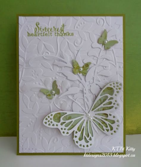 Green Cards Handmade, Diy Butterfly Cards Paper Crafts, Handmade Cards Butterfly, Unique Card Ideas, Birthday Card Ideas Butterflies, Green Butterfly Printable, Butterfly Cricut Card, Butterfly Cards Handmade, Butterflies Paper