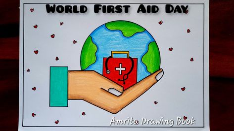 #Firstaidboxkitdrawing 
#firstaidboxdrawing
#Firstaidkitdrawing 
#firstaiddaydrawing 
#Doctorsdaydrawing 
#doctorsdayposter
#International 
#doctorsdaychart 
#worldfirstaiddaydrawing 
#worldfirstaiddaychart 
#worldfirstaiddayposter 
#worldfirstaidday #worldfirstaiddaydrawing #firstaidday #firstaid #firstaidkit #drawing #howtodraw #easydrawing #postermaking #poster #medicalkit #doctorsday #amritadrawingbook First Aid Drawing, Doctors Day Drawing, First Aid Kit Drawing, World First Aid Day, First Aid Poster, School Drawings, Box Drawing, Creative Drawings, Doctors Day