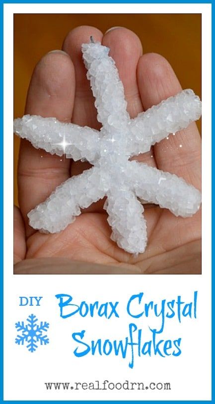 Mascara Recipe, Borax Snowflakes, Science Room Decor, Homemade Mascara, Borax Crystals, Science Room, Snowflakes Real, Science Lesson, Winter Preschool