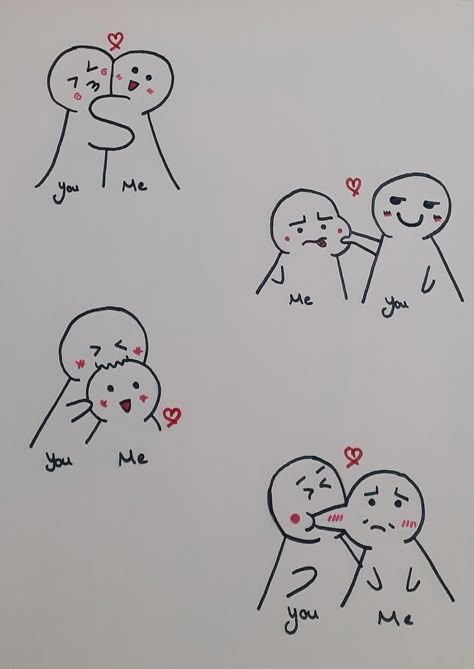 Heartwarming Pictures, Panda Love, Love Cute, Cute Doodles, Bored Panda, True Love, Feel Like, Butterflies, Doodles