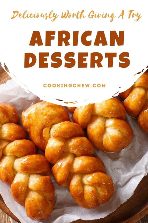 West African Dessert Recipes, Traditional African Desserts, Vegan African Dessert, African American Desserts, Congolese Dessert, West African Desserts, African Food For Kids, African Desserts Easy, African Snacks For Kids