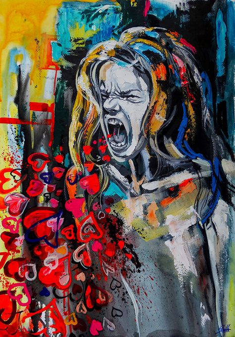 I Paint Human Emotions And Relations In An Unique Perspective | Bored Panda Artwork That Shows Emotion, Emotions To Draw, Abstract Emotions Art, Different Emotions Art, Expressive Painting Feelings, Painting Emotions Feelings, Human Emotions Artwork, Emotional Painting Ideas, Emotion Painting Feelings