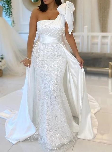 Wedding Dresses Mermaid Trumpet, Mermaid Trumpet Wedding Dresses, Wedding Dresses A Line, Satin Bridal Gowns, Wedding Dresses Mermaid, Bow Wedding Dress, Cheap Wedding Dresses Online, Trumpet Wedding Dress, Dresses Mermaid