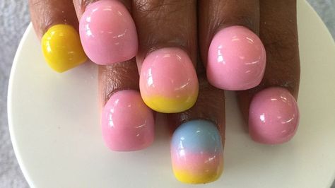 Bad Nails, Bubble Nails, Crazy Nail Art, Nails Trend, Nail Trend, Crazy Nails, Nail Idea, Nails Polish, Diy Nail Art