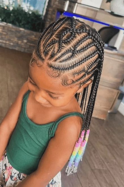 backtoschool hairstyles, versatile hairstyles, stylish hairstyles Mohawk Braids For Kids, Braids For Christmas, Natural Hair Cornrow, School Hairdos, Two Cornrow Braids, Cornrows With Box Braids, Kids Box Braids, Cornrow Styles, Cornrow Ponytail