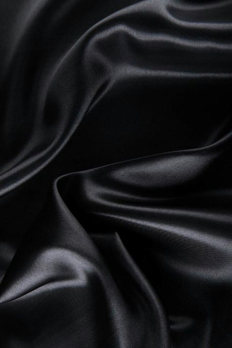 Black Silk Sheets Aesthetic, Black Satin Background, Satin Aesthetic, Trendy Backgrounds, Black Color Images, Dark Feminine Style, Matte Black Background, Satin Background, Fashion Collection Inspiration