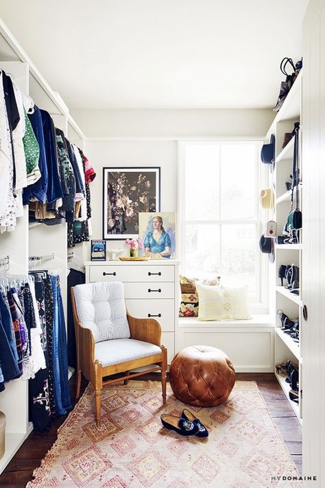 Vestidor / Walk in closet Large Entryway, Celebrity Closets, Brooklyn Decker, Dressing Room Closet, Closet Hacks Organizing, Organized Closet, Home Closet, Austin Homes, Dream Closets