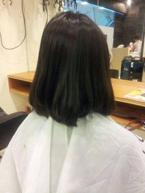 Volume rebond Rebond Hairstyle, Volume Rebond, Korean Hair Color, Korean Short Hair, Long Silky Hair, Korean Hair, Hair Idea, Haircuts For Long Hair, Volume Hair