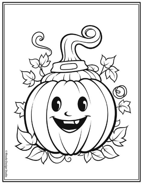 Need some cute fall coloring pages? Our free pumpkin designs, including simple and stained glass options, are perfect for autumn. Save this pin to get these fun and free printables for your classroom or homeschool! Pumpkin Coloring Sheet, Halloween Pumpkin Coloring Pages, Halloween Coloring Pictures, Pumpkin Carved, Coloring Pages For Teens, Halloween Coloring Pages Printable, Cute Halloween Coloring Pages, Pumpkin Coloring, Yellow Pumpkin