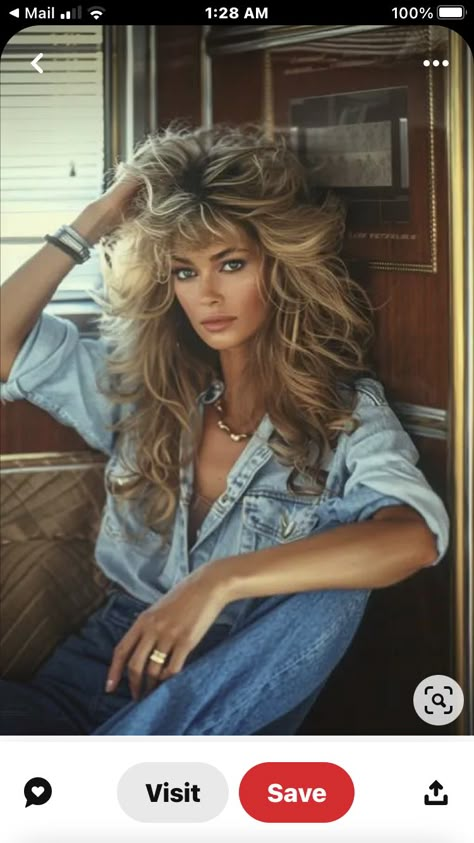 Goldie Hawn Hair 70s, Long 70s Shag, 70s Hair Women, Long 80s Hair, Modern Farrah Fawcett Hair, 70s Feathered Hair, Shania Twain Hair, Farrah Fawcett Style, Goldie Hawn Hair