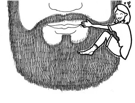 Ladies Love the Beard | Funny Beard Meme | Beard Humor | Bearded Men | Men's Beard Styles, Beard Drawing, I Love Beards, Diy Beard, Beard Humor, Short Beard, Beard Lover, Beard Love, Beard Tattoo