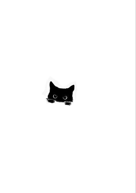 Cute Cats Tattoo, Black Cat Small Tattoo, Cat Tattoo Inspiration, Subtle Cat Tattoo, Cat Cute Tattoo, Cat Small Tattoo, Little Cat Tattoo, Tabby Cat Tattoo, Black Cat Tattoo Ideas