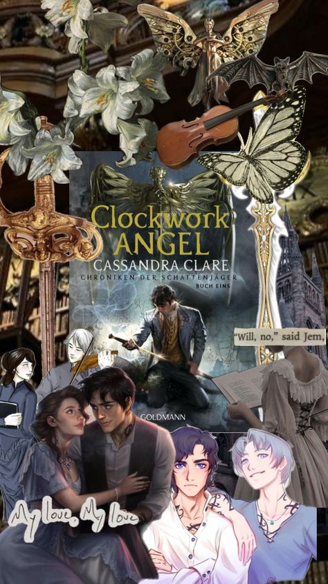 Clockwork Angel by Cassandra Clare #clockworkangel #cassandraclare #books Clockwork Angel Aesthetic, The Last Hours Aesthetic, Infernal Devices Quotes, I Loved You First, Clockwork Angel, Cassandra Clare Books, Fantasy Romance Books, Infernal Devices, Shadowhunter Chronicles