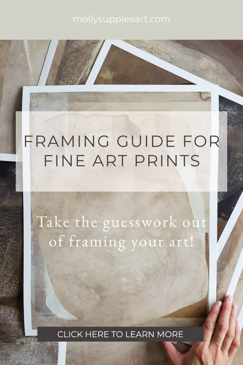 How To Frame And Matte Pictures, How To Frame A Print, Frame And Matting Sizes, Frames For Posters, Print Frame Ideas, Fine Art Framing, Print Framing Ideas, Framing Prints, Framing Posters