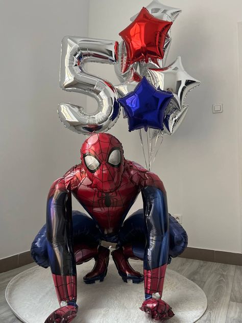 шарики спайдермен Unicorn Party Balloons, Spiderman Balloon, Superhero Balloons, Spider Man Birthday, Super Hero Party, Marvel Party, Rose Gold Party Decor, Unicorn Party Favors, Birthday Bouquet