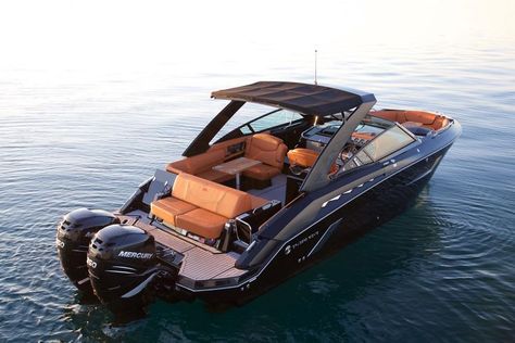 The Ace VIP Mykonos Concierge takes care of all your travel demands.>>https://www.theacevip.com/ Wakeboard Boats, Small Yachts, Cruiser Boat, Cool Boats, Boats Luxury, Yacht Boat, Destination Voyage, Yacht Design, Super Yachts