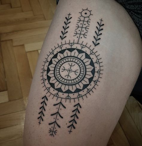 Croation Tattoos, Croatian Traditional Tattoo, Croatia Tattoo Ideas, Traditional Tattoo Men, Croatia Tattoo, Balkan Tattoo, Croatian Tattoo, Labyrinth Tattoo, Traditional Tattoo Man