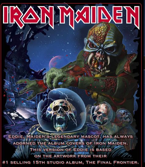 Final Frontier Iron Maiden Eddie -