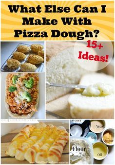 Make With Pizza Dough, Homemade Italian Pizza, Dough Ideas, Dough Pizza, Leftover Pizza, Easy Freezer Meals, Filling Food, Hot Pockets, Homemade Dough