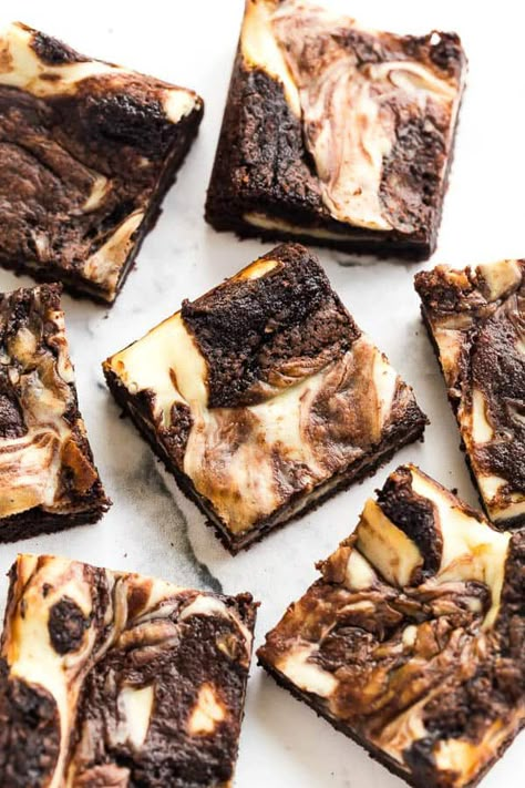 Pumpkin Cheesecake Brownies, Cheesecake Brownies Recipe, Lazy Cat Kitchen, Cheesecake Brownie, Cheese Brownies, Cream Cheese Brownies, Cheesecake Toppings, Make Cream Cheese, Brownie Ingredients