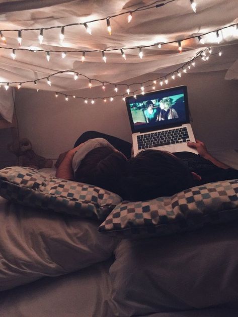 # relationshipgoals Make it a date night. | 21 Cozy Sanctuaries To Shelter You From Adulthood Cute Dates, Day Date Ideas, Dream Dates, Blanket Fort, Cute Date Ideas, Dream Date, Owl City, Cute Date, Netflix And Chill