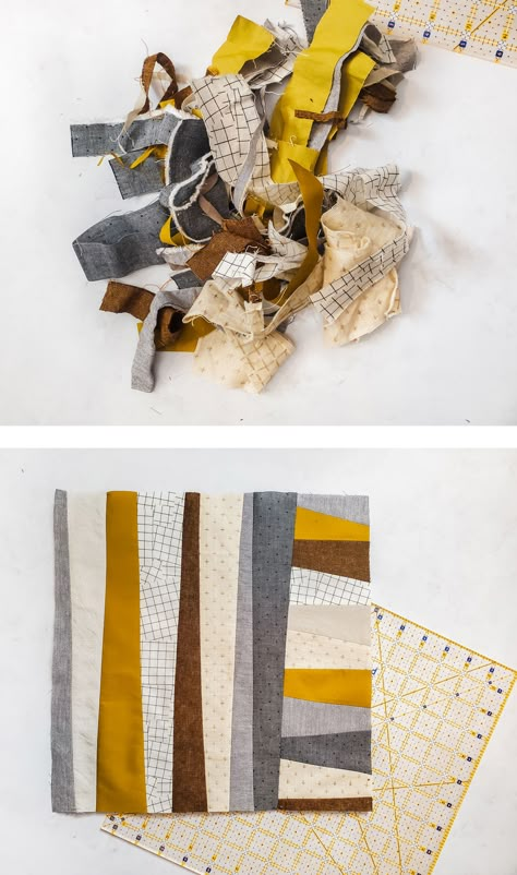 How to use scrap fabric in quilt patterns! Use these tricks to make Suzy Quilts patterns with recycled fabric you already have. #scrappyquilt #sewing #quilt suzyquilts.com Recycle Fabric Scraps, Quilting Guides, Suzy Quilts, Boho Quilt, Scrap Fabric Crafts, Scrap Fabric Projects, Patchwork Quilt Patterns, Strip Quilts, Quilt Patchwork