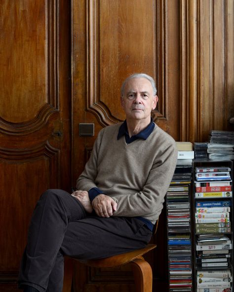 ‘The Occupation Trilogy’ and More, by Patrick Modiano - NYTimes.com Patrick Modiano, Nobel Prize Winners, Imaginary World, Guy Style, Personal History, Book Writer, Film Studio, Nobel Prize, 인물 사진