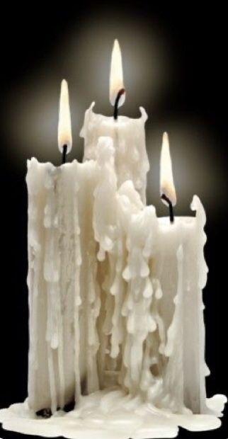 Melting Candle Drawing, Candle Tattoo Design, Creepy Candles, Candle Drawing, Candle In The Wind, Candles Photography, Dripping Candles, Three Candles, Candle Carving