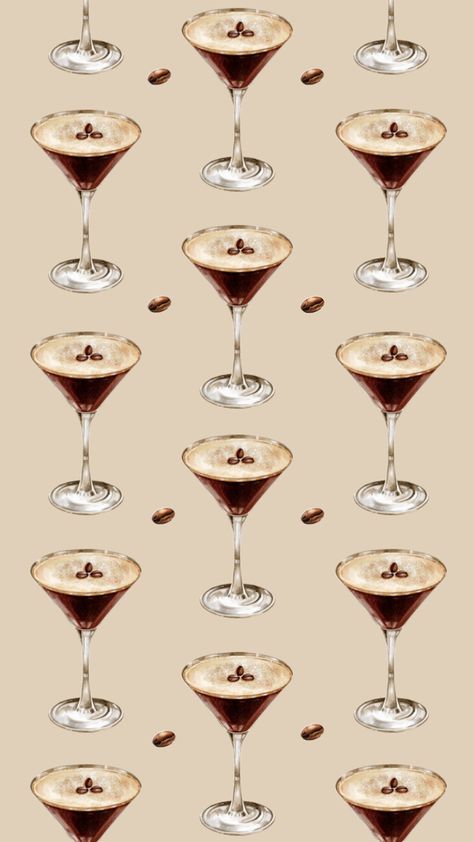 Martini Wallpaper, Cocktail Wallpaper, App Background, Custom Ipad, Iphone Wallpaper Photos, Aesthetic Desktop Wallpaper, Room Pictures, Espresso Martini, Cute Patterns Wallpaper