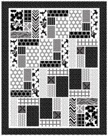 Crossroads Quilt, Black White Quilt, Black White Quilts, Black And White Quilt, Gingham Quilt, Herringbone Quilt, Two Color Quilts, Black And White Quilts, Quilting Designs Patterns