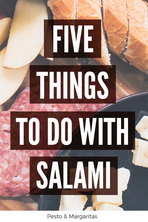 Easy Deli Sandwiches, Hard Salami Recipes, Meat Feast Pizza, Salami Appetizer, Fried Salami, Deli Meat Recipes, Salami Sandwich, Salami Recipes, Healthy Picnic