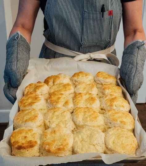 You'll want these biscuits on your breakfast table! They're so fluffy, buttery, and incredibly tender. You won't be able to just eat one! #biscuits #breakfast #breakfastrecipes Making Sausage, Making Biscuits, Buttermilk Biscuit, Homemade Biscuits Recipe, Easy Biscuit Recipe, Fluffy Biscuits, Biscuit Bread, Biscuits Easy, Buttery Biscuits