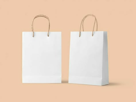 Paper Bag Mockup, Graphic Design Mockup, Paper Bag Design, Free Packaging Mockup, Design Mockup Free, Packaging Ideas Business, Mockups Free, Bag Mockup, Product Mockup