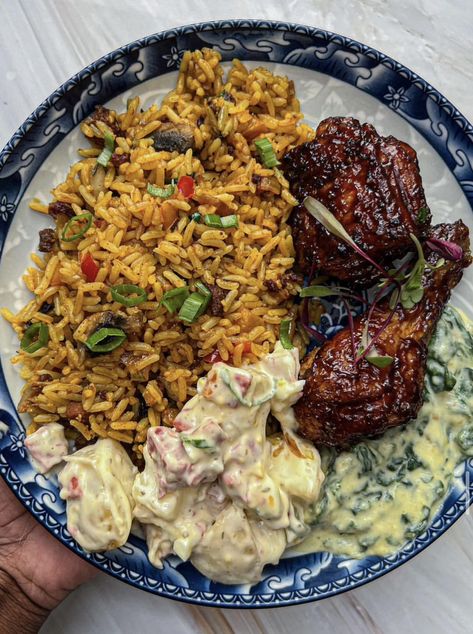 Lunch Meal Aesthetic, Cultural Food Around The Worlds, Healthy Meals Black People, Lunch Aesthetic Instagram, Different Cultures Food, Black People Food, Cooking Soul Food, Homemade Comfort Food, Cheap Meal Ideas