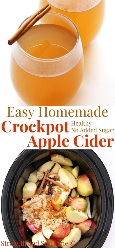 Crock Pot Apple Cider, Crockpot Apple Cider, Hot Apple Cider Recipe, Slow Cooker Apple Cider, Autumn Drink, Recipe Storage, Crockpot Apple, Making Beer, Cider Drinks