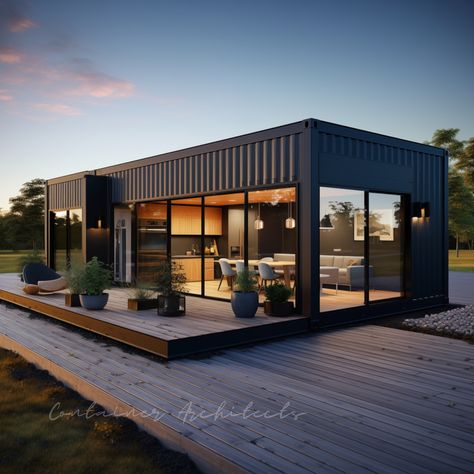 BoxHaus Designs Co. | Container Home Plans (@containerarchitects) • Instagram-Fotos und -Videos Luxury Container Homes Modern, Shipping Container Home Designs, Building A Container Home, Container Architecture, Container House Plans, Container Design, Container Home, Container House Design, Shipping Containers