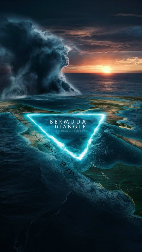 BERMUDA TRIANGLE Bermuda Triangle Video, Bermuda Triangle Facts, White T Shirt Outfit Men, Outfit Ideas Athletic, Bermuda Map, T Shirt Outfit Men, Space 4k, Neuro Science, Bermuda Art