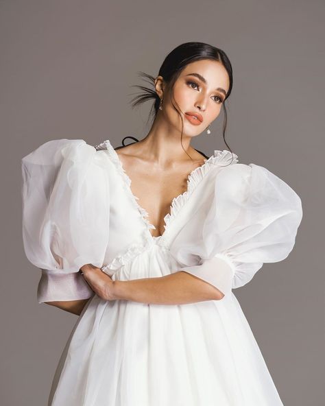 SLG on Instagram: “thank you, @metromagph for including me on your #metromoststylish2020 list... 🤍 which photo is your favorite?🕊 photography by…” Metro Magazine, Sarah Lahbati, Little White Dress, Little White Dresses, White Dress, Ruffle Blouse, Magazine, Thank You, Photography